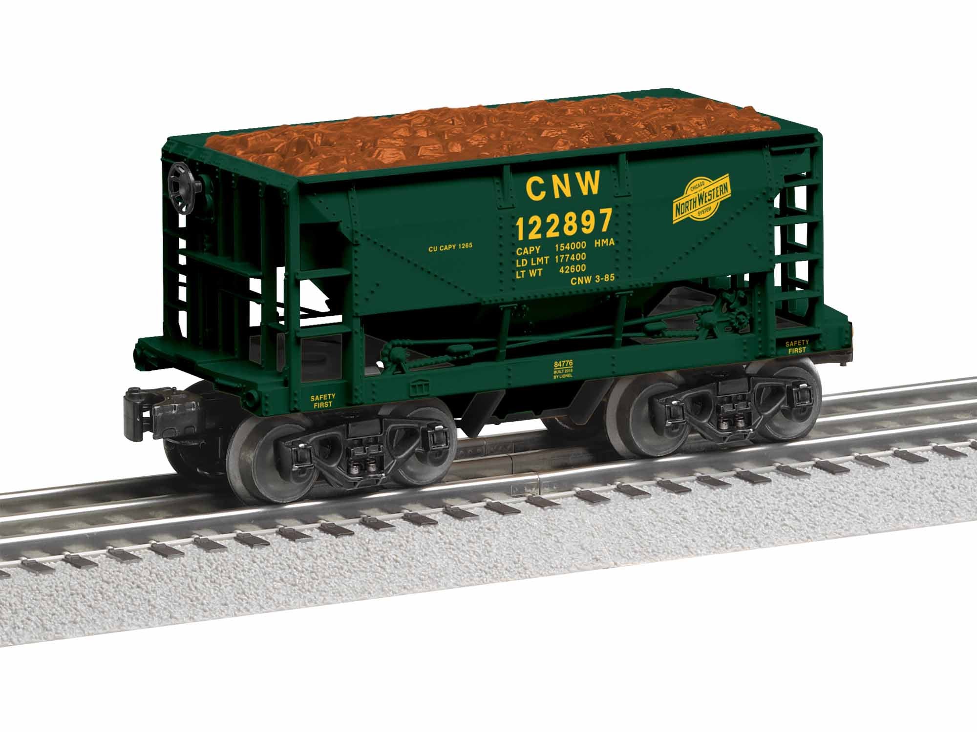 C&NW ORE CAR 6-PACK
