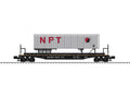 N.P. 50 FLAT W/TRAILER #65110