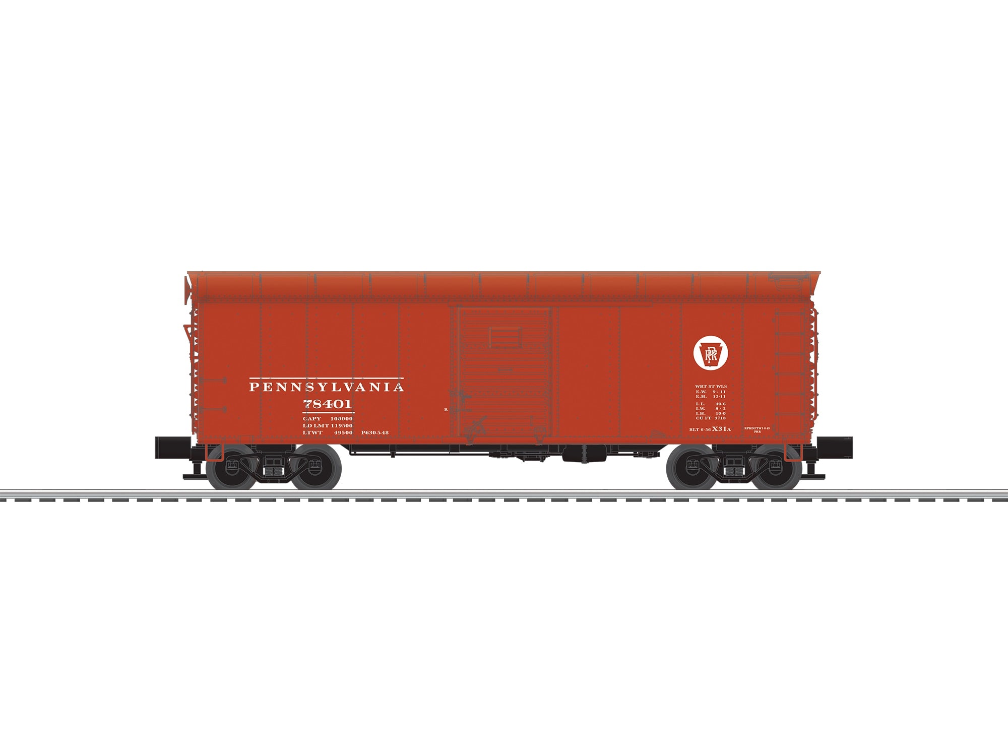 PRR X31 BOXCAR
