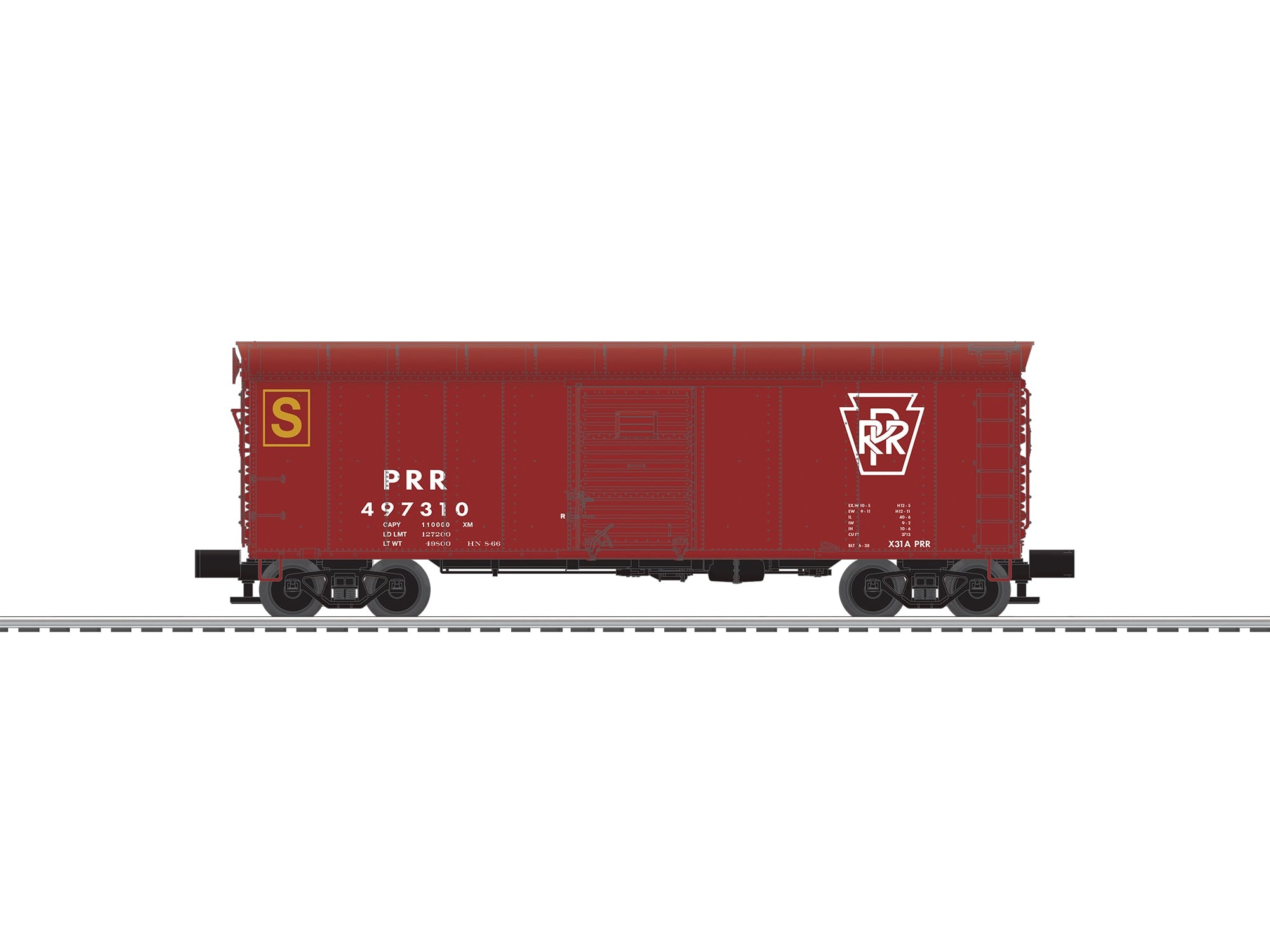 PRR X31 BOXCAR