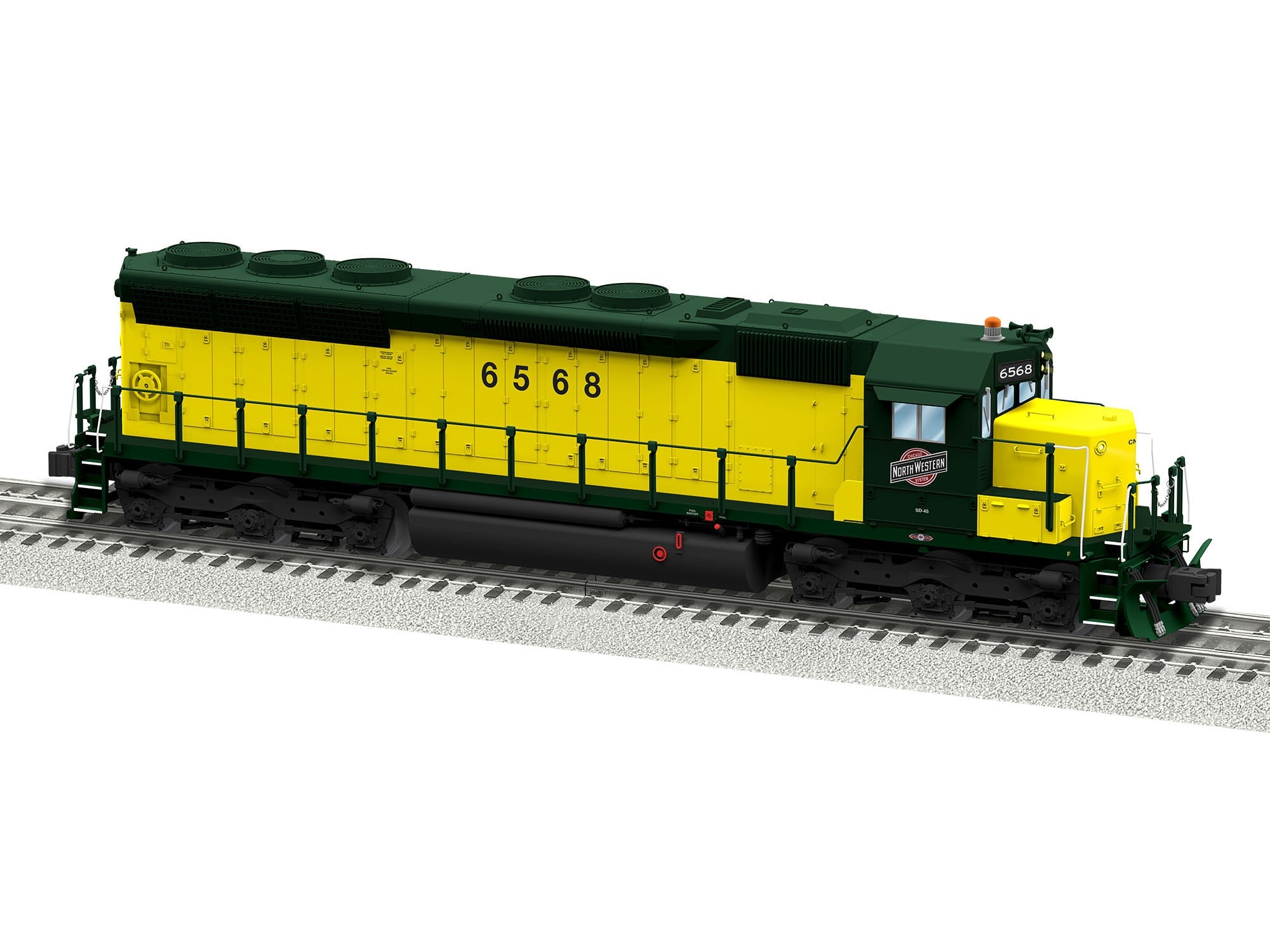 C.& N.W. SD45 #6568