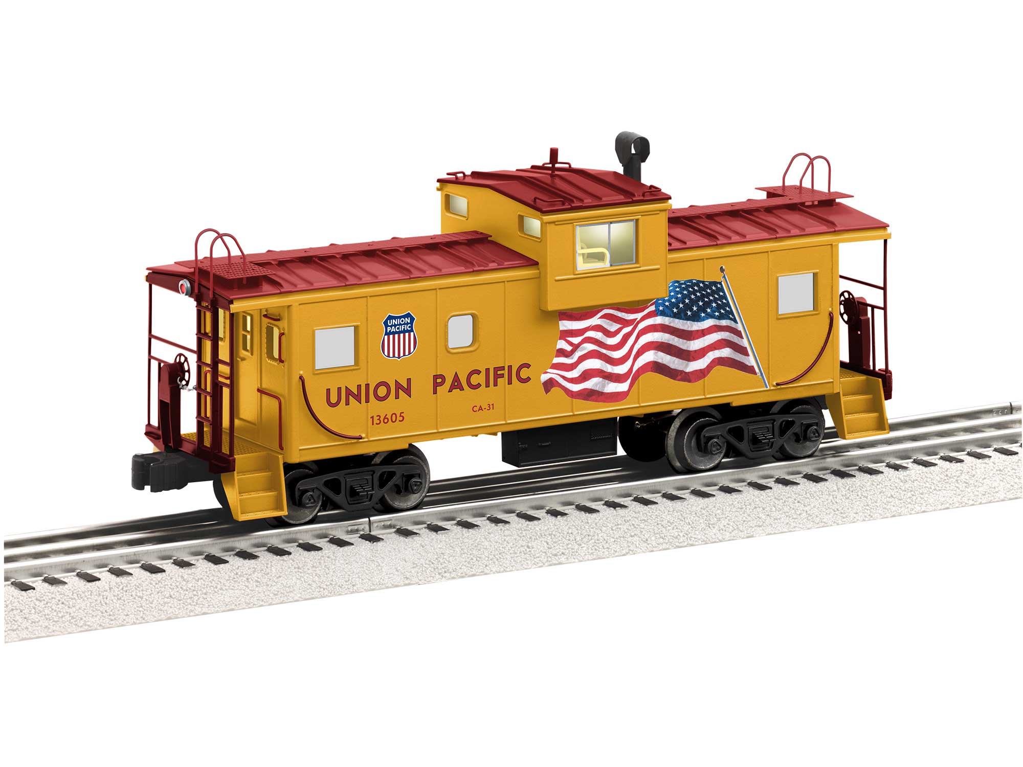 U.P. WV CABOOSE W/CAMERA