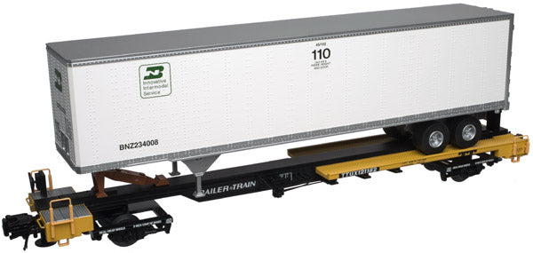 B.N. TTUX FLAT CAR