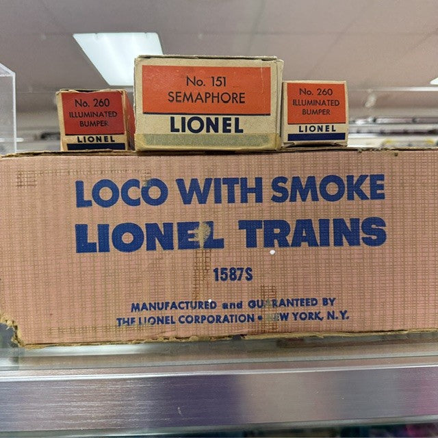 1957 Original Boxes Girl's Train Set w/Extras (NEVER RAN)