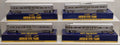 S.F. SUPER CHIEF 4 PASS CAR PACK (S Scale (American Flyer))