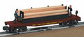 WESTSIDE LUMBER MOE & JOE FLATCAR (S Scale (American Flyer))