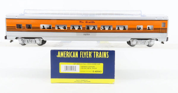 RIO GRANDE FULL VISTA DOME CAR (S Scale (American Flyer))