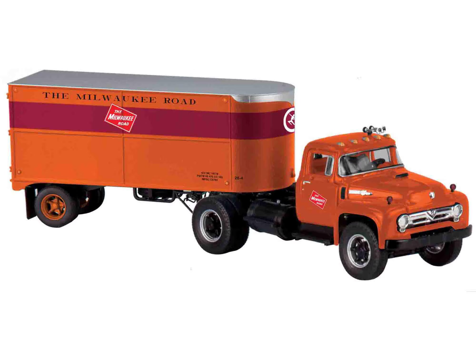 MILW SEMI-TRACTOR & TRAILER