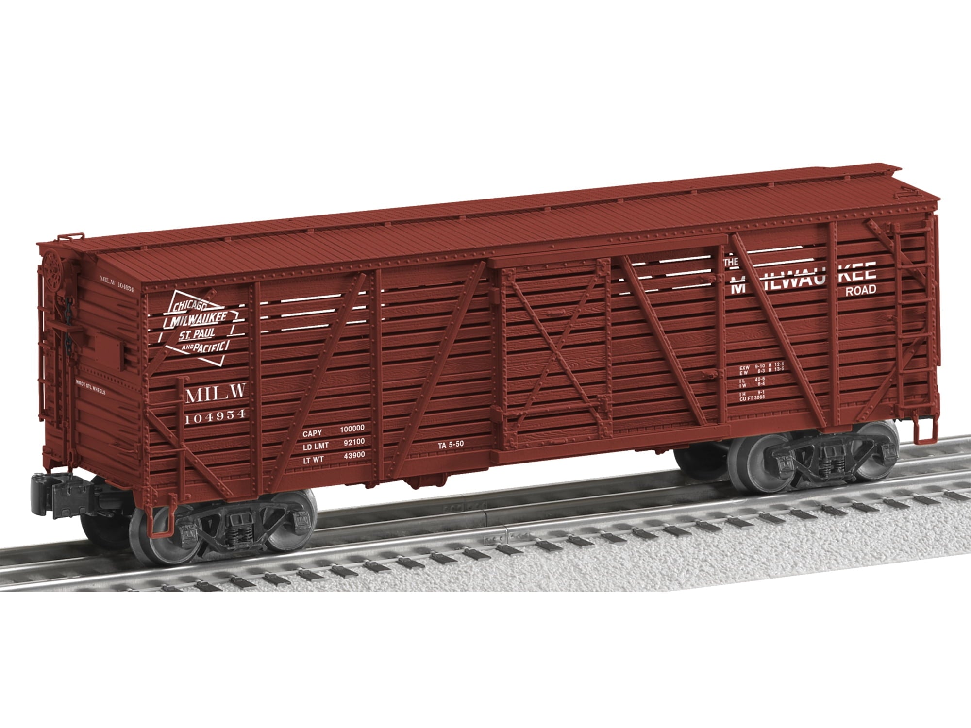 MILW SCF 40-TON STOCK CAR