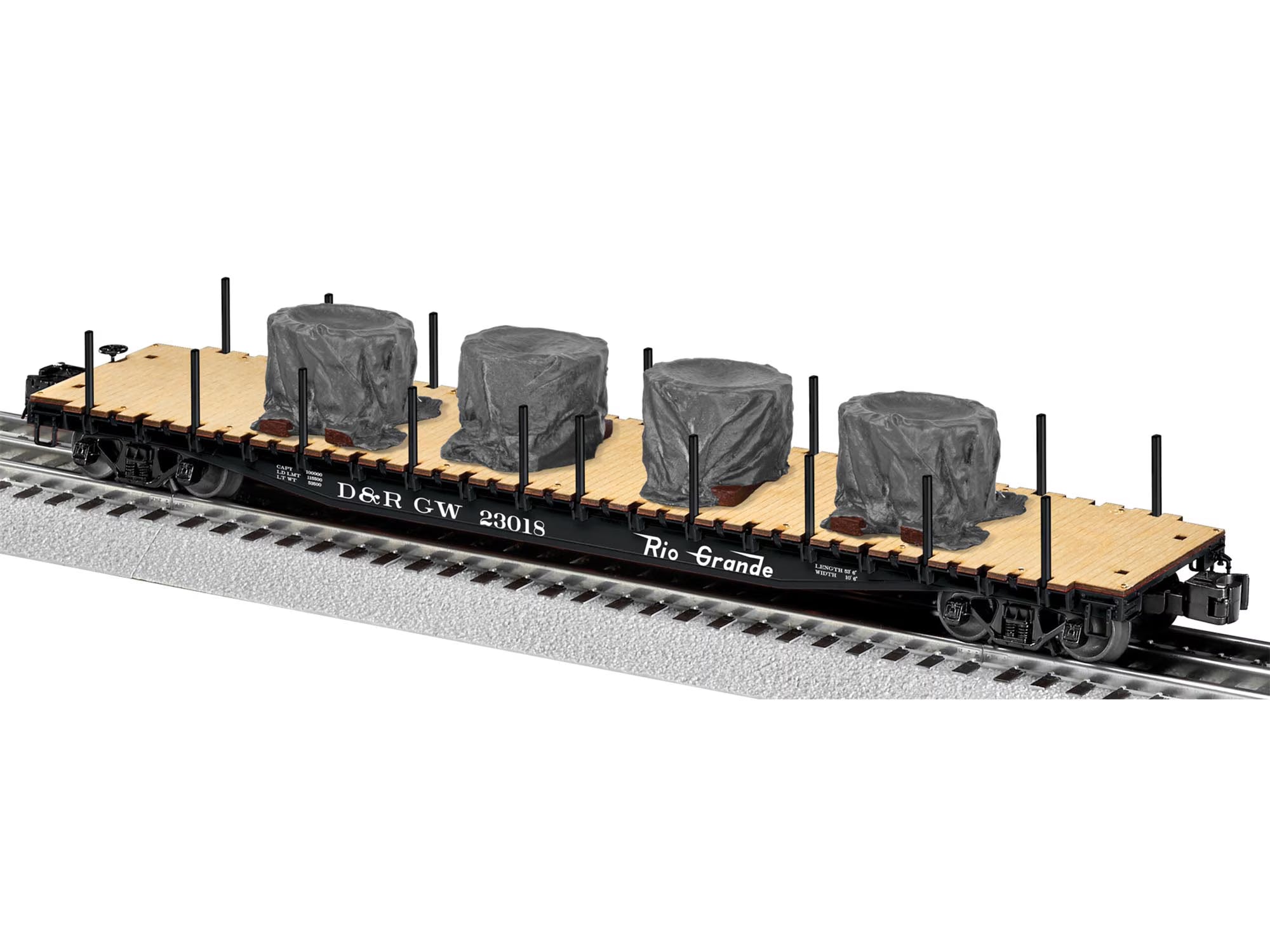 RIO GRANDE PS-4 FLAT W/LOAD