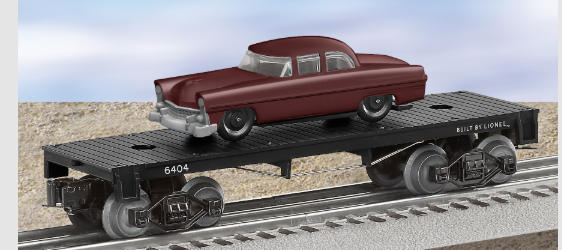 #6404 FLAT W/BRN AUTO