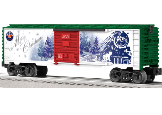 2014 LIONEL XMAS BOXCAR