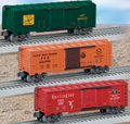 ARCHIVE BOX CAR 3 CAR SET