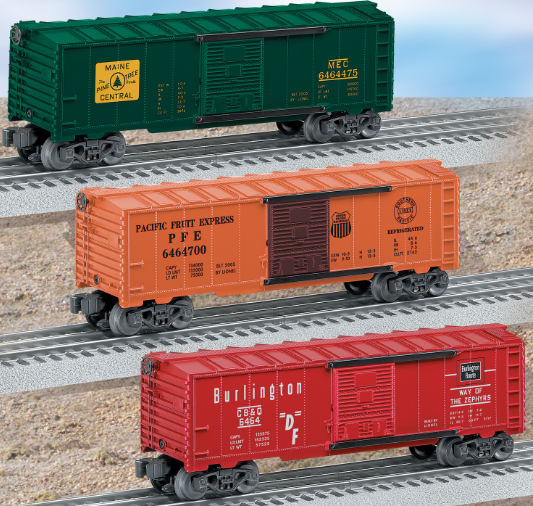 ARCHIVE BOX CAR 3 CAR SET