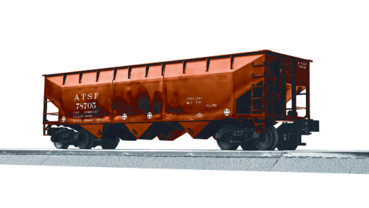 ATSF 3 BAY HOPPER CAR (6 pack breakup)