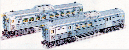 B.& O. BUDD RDC PWR/DUMMY