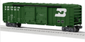 B.N. STD O DD BOX CAR