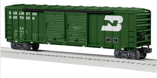 B.N. STD O DD BOX CAR
