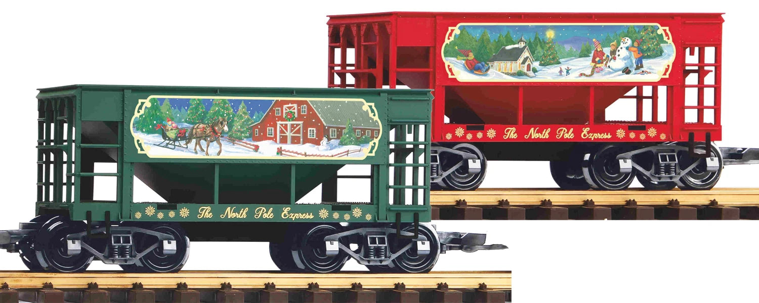 NORTH POLE ORE CAR 2PK