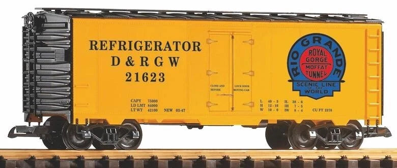 D.& R.G.W. STEEL REEFER