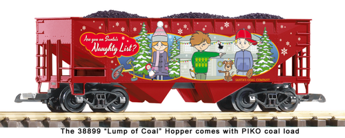 NAUGHTY LUMP OF COAL HOPPER