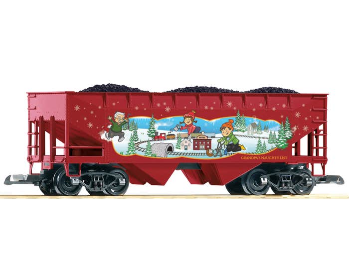 NAUGHTY LIST HOPPER CAR