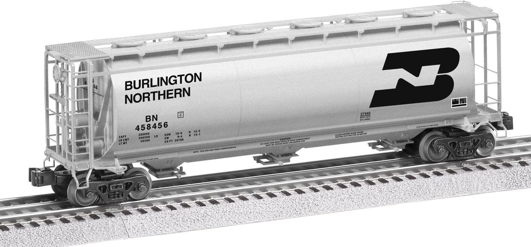 B.N. CYLINDRICAL HOPPER CAR