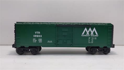 VERMONT RAILWAYS BOX CAR