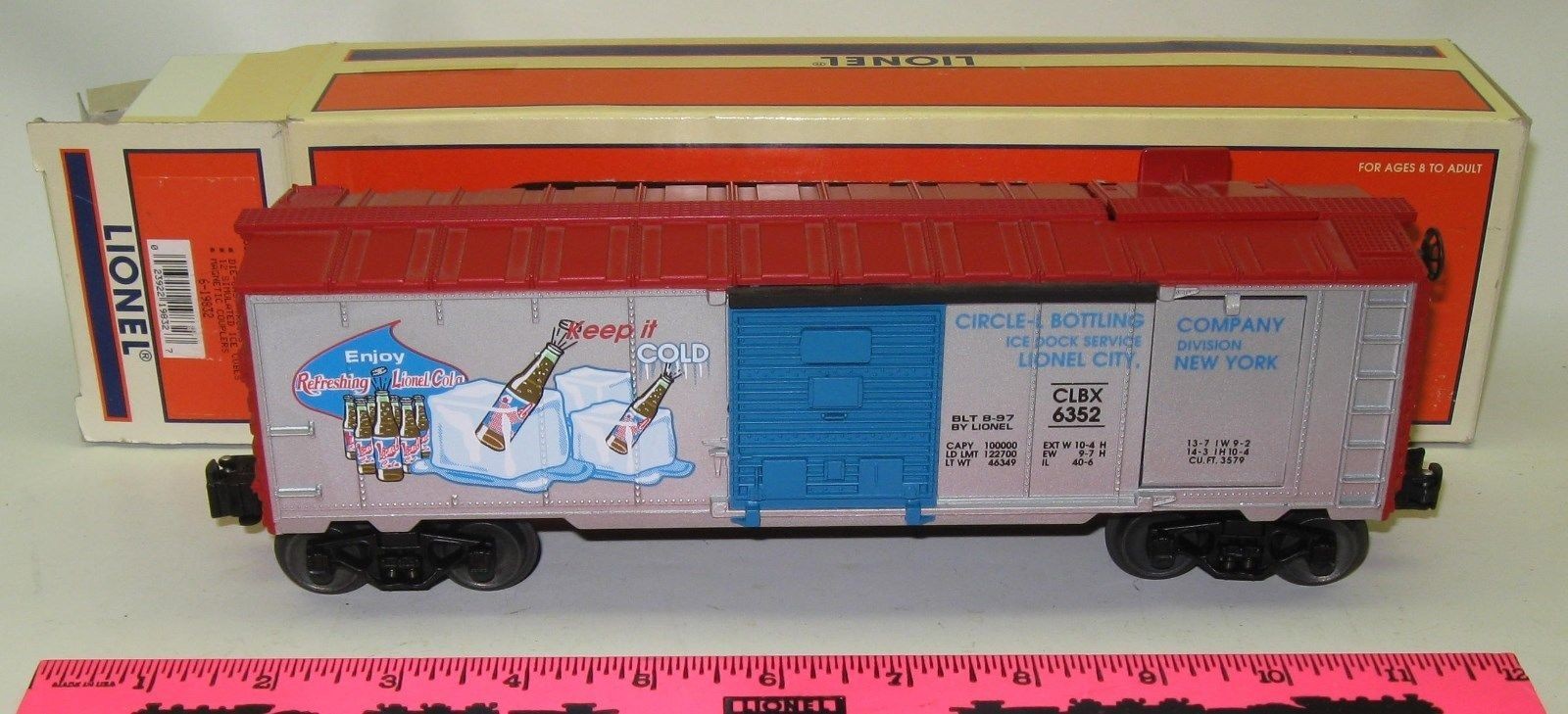 LIONEL COLA ICE CAR