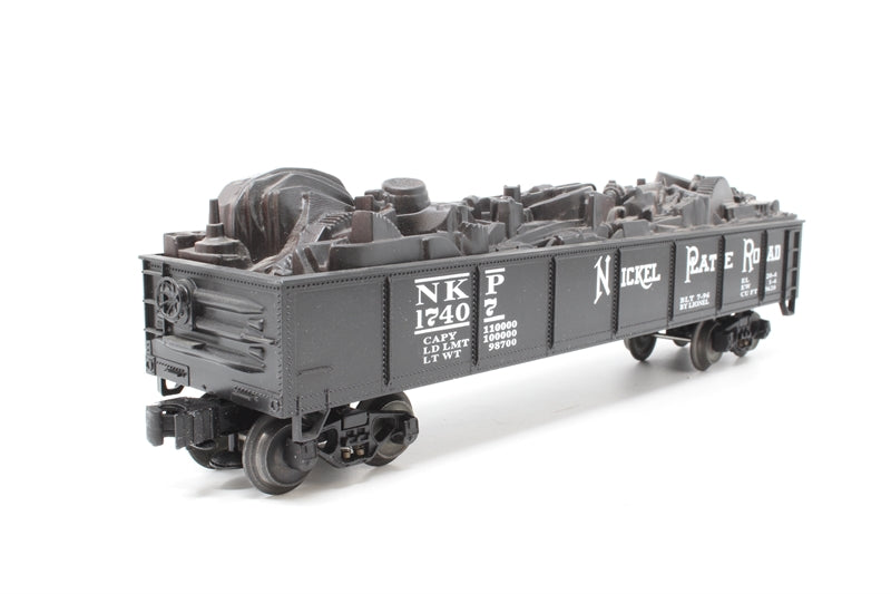 NPR GONDOLA W/SCRAP LOAD