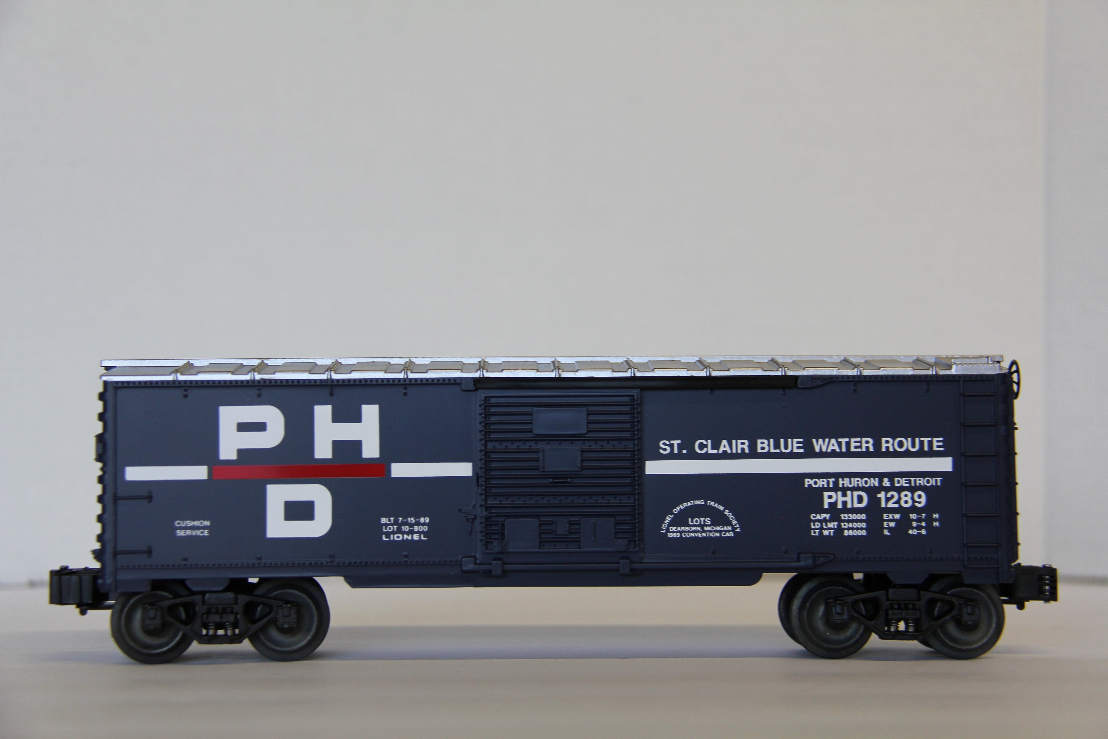 PORT HURON BOX CAR (LOTS 1989)