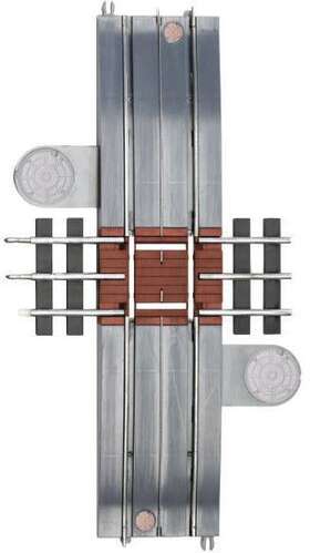 SuperStreets 10" Tubular Track Grade Crossing